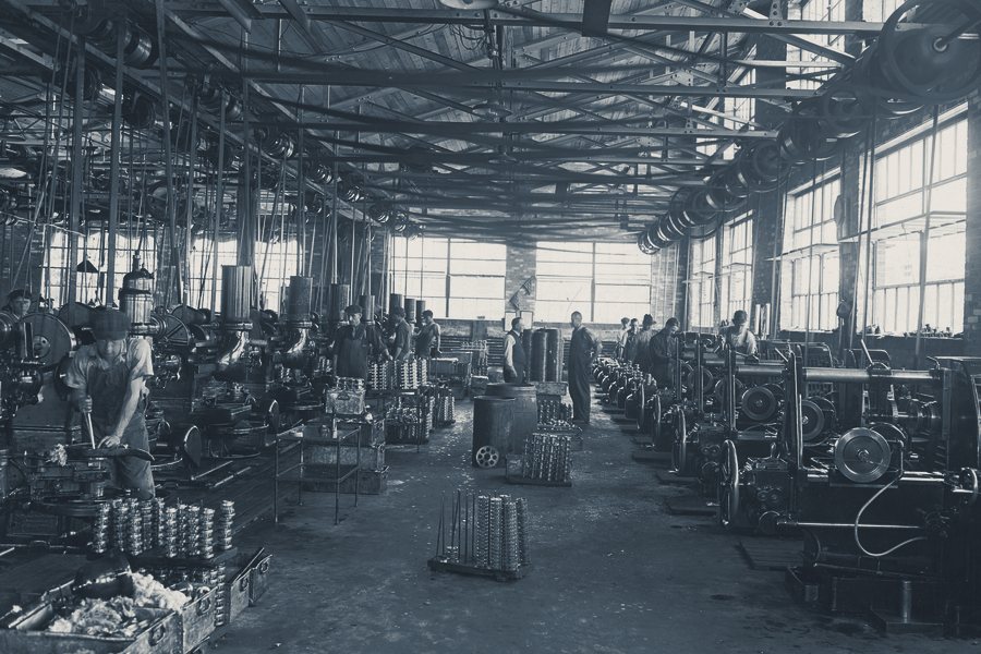 Tandwielbewerking voor transmissieonderdelen, Harley-Davidson fabriek